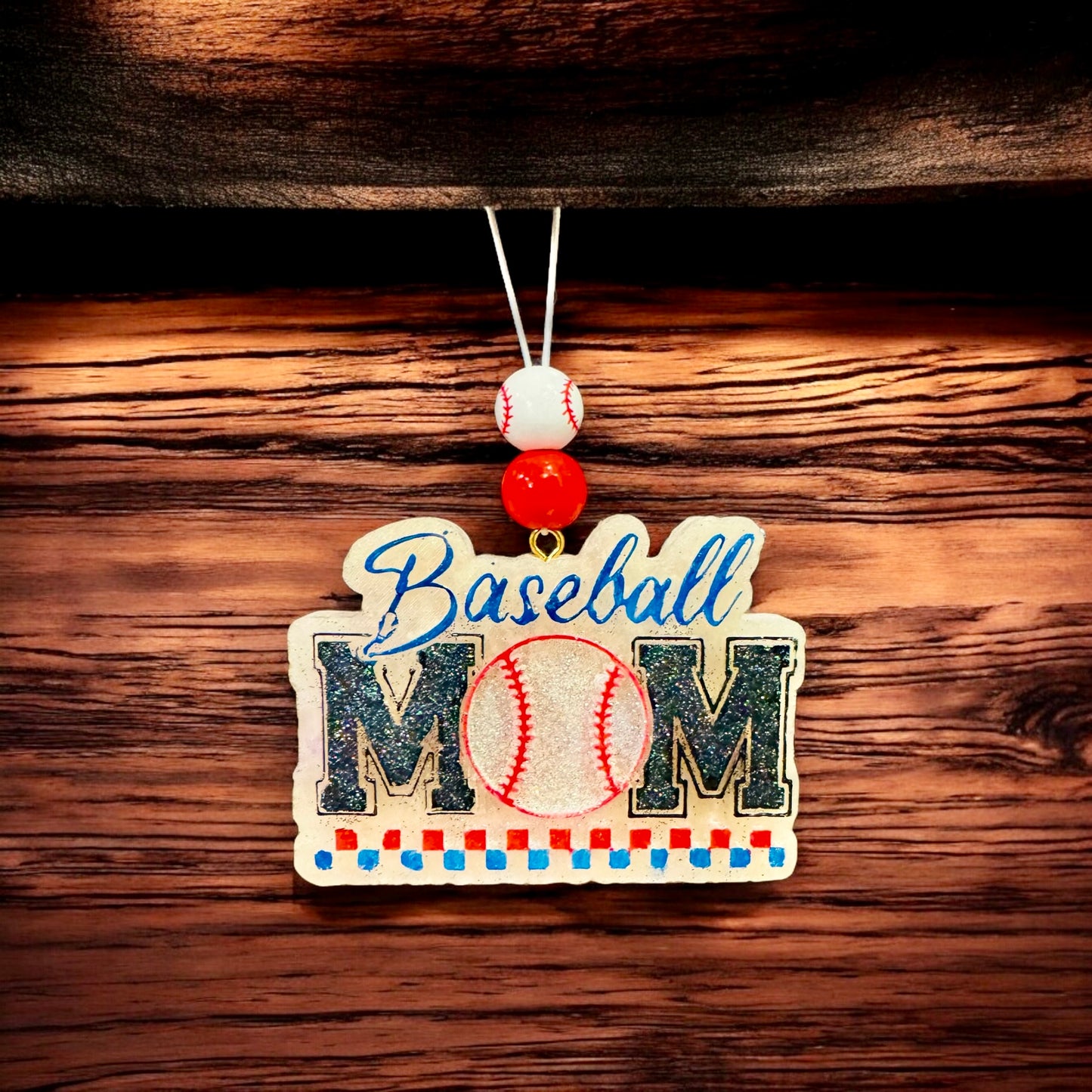 Baseball Mom Car Freshie Keepsake