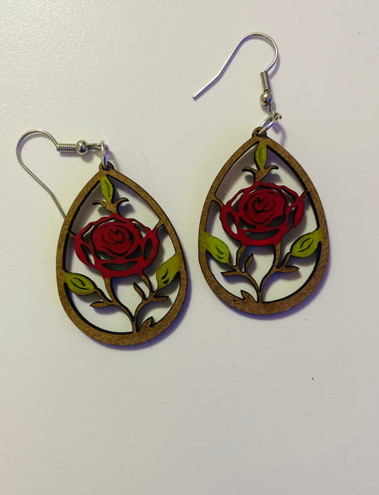 Timeless Rose Earrings