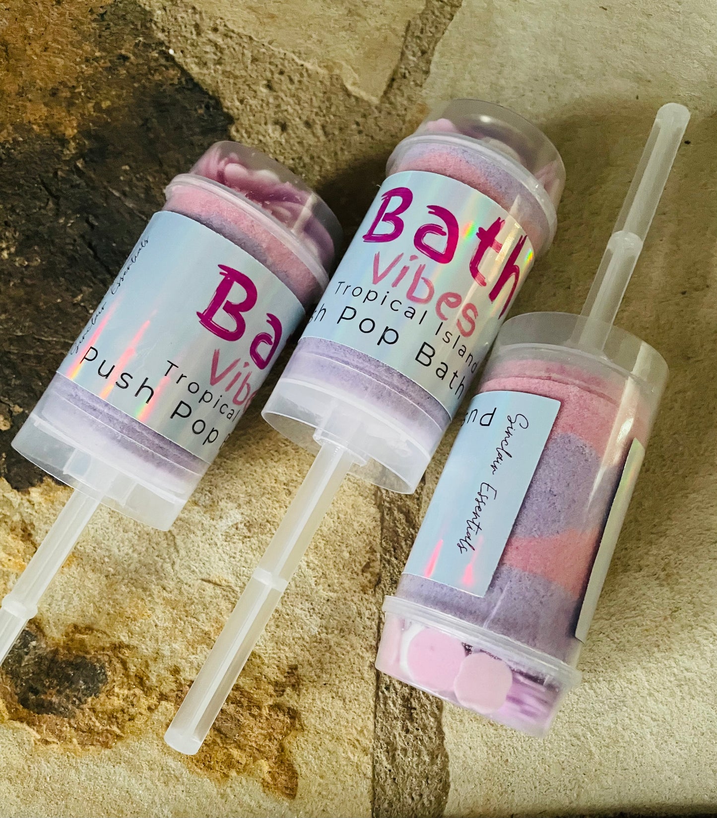 Bath Push Pop Dust