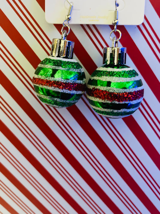 Stripe Ornament Earrings