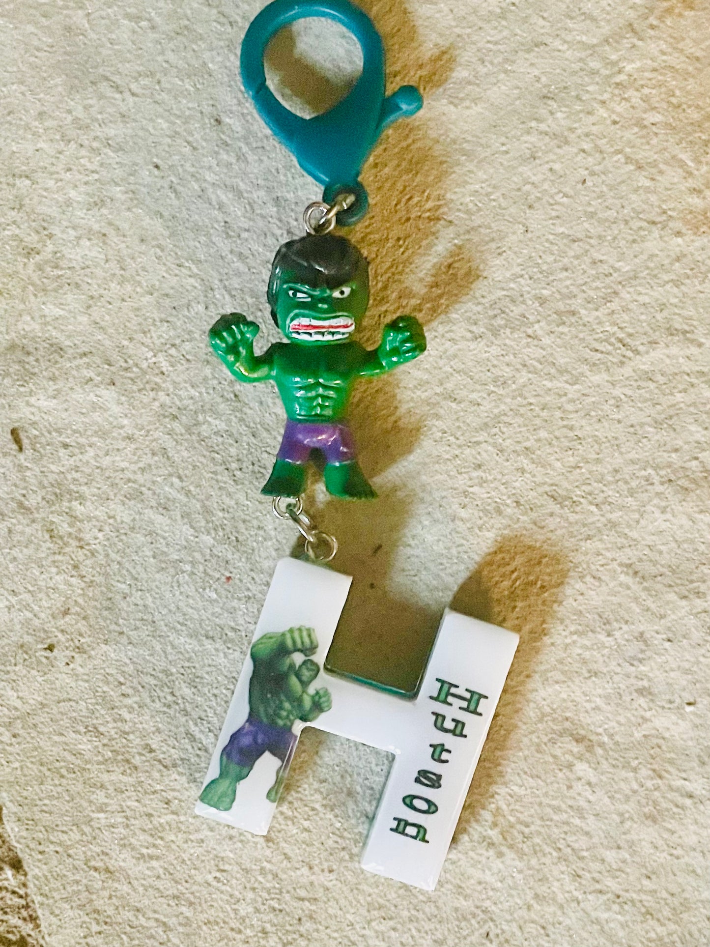 Hulk Backpack Tag