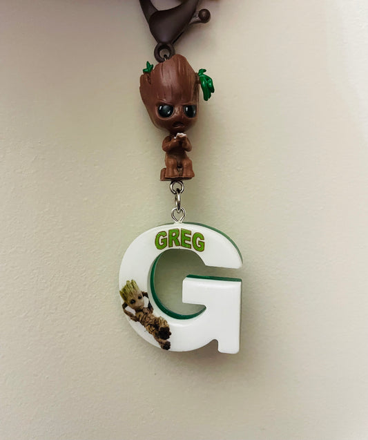 Groot Backpack Tag