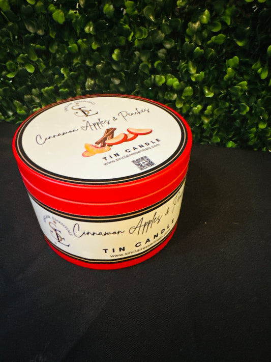 16 oz Hand Poured Tin Candle