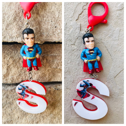 Superman Backpack Tag