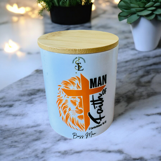 Man of Faith Candle