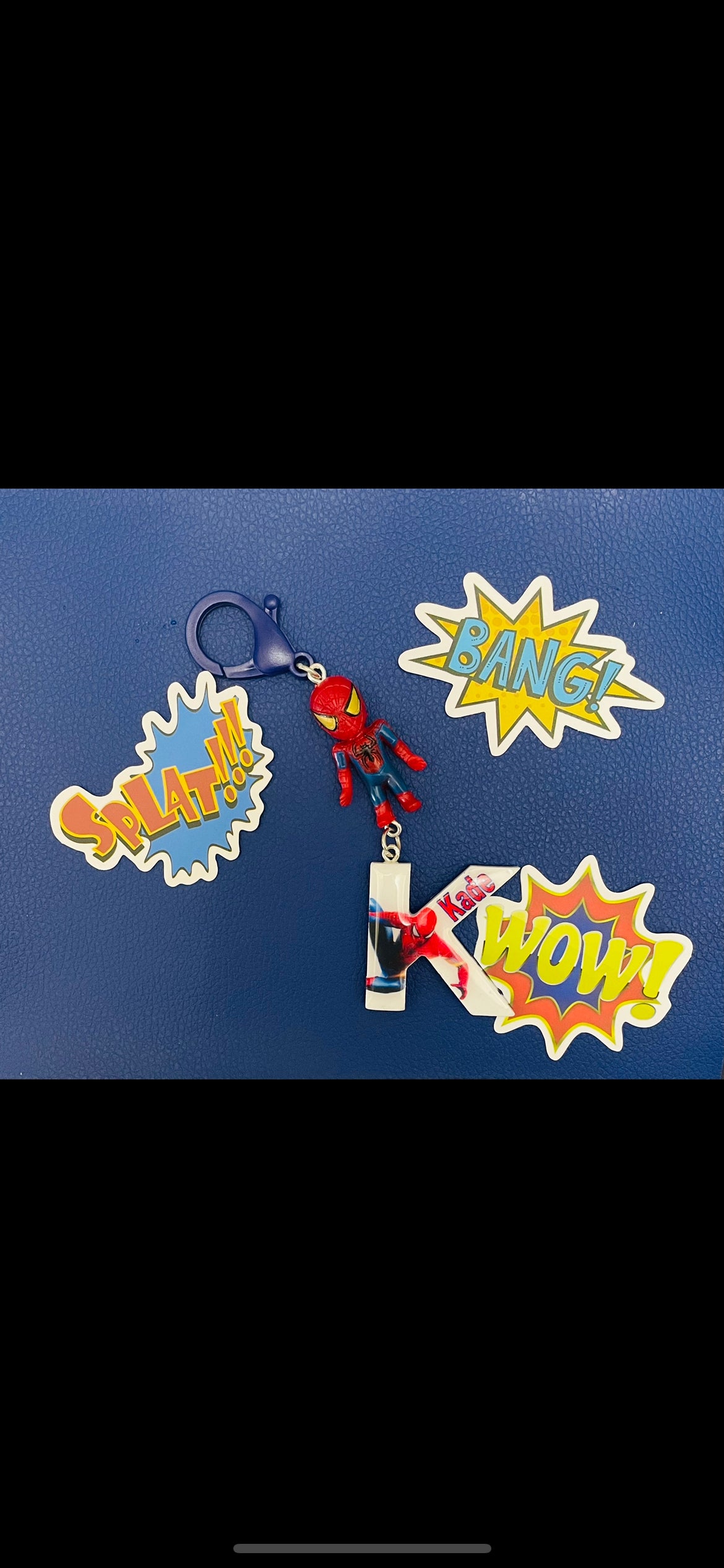 The Amazing Spiderman Backpack Tag