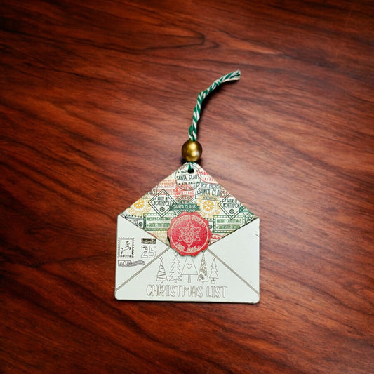 Santa Letter Ornament