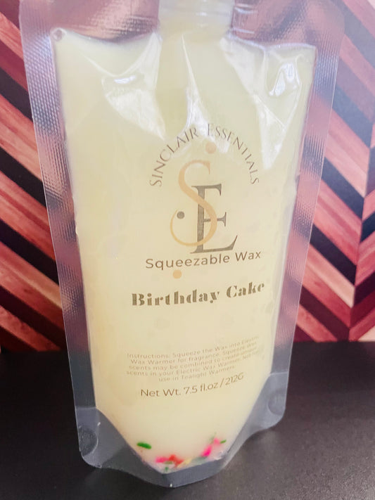 Birthday Cake Squeezable Wax