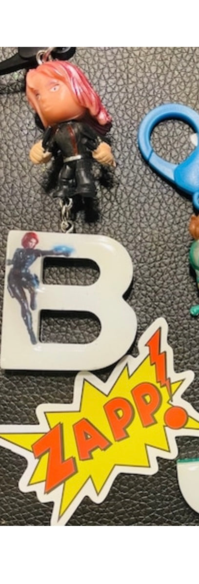 Black Widow Backpack Tag