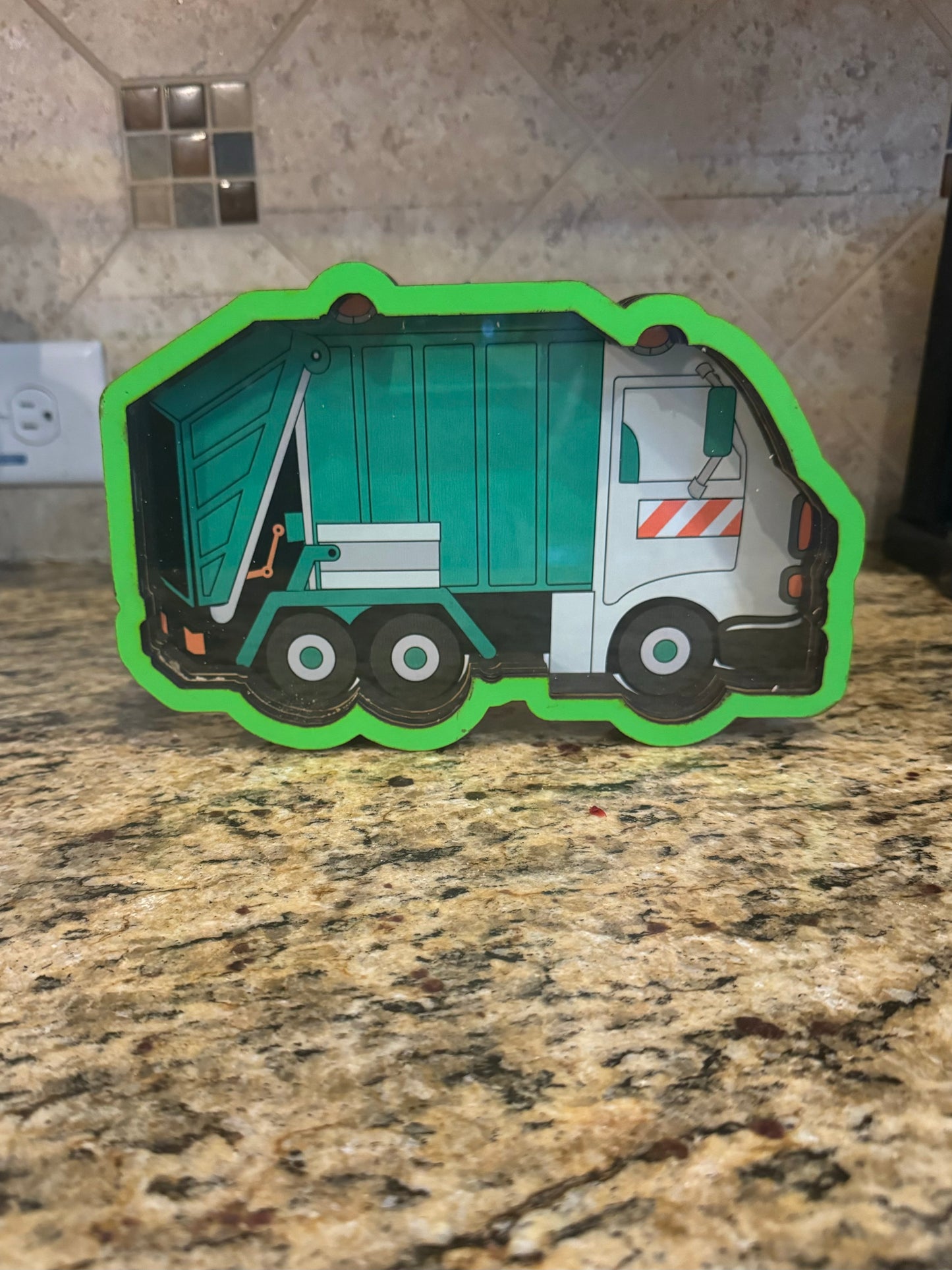 Garbage Truck Coin Bank