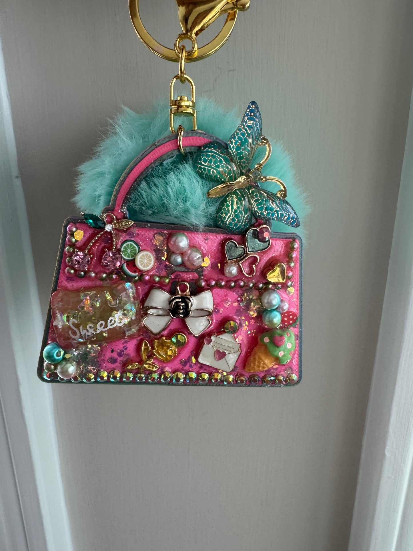 Sweetheart Sparkle Stack Keycharm