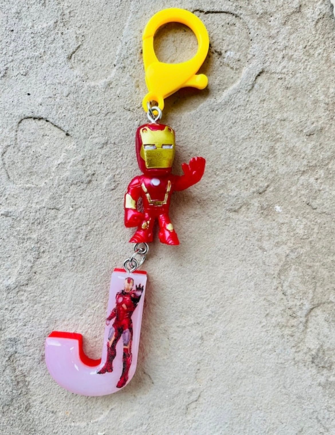 Iron Man Backpack Tag