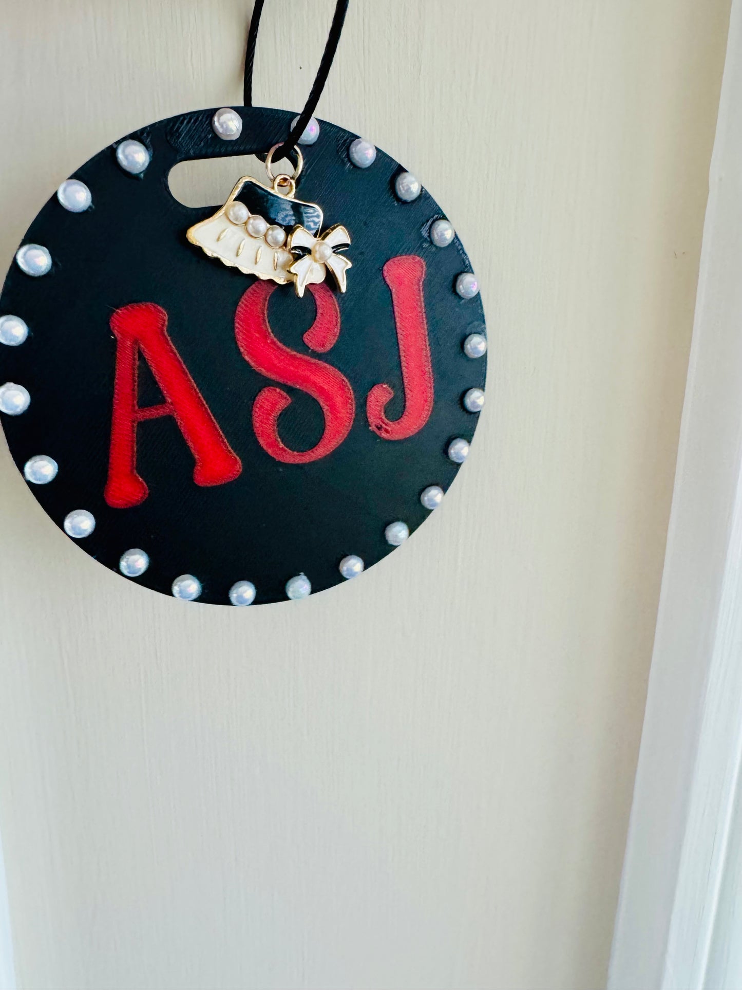 Circle of Pearl Luggage Tag