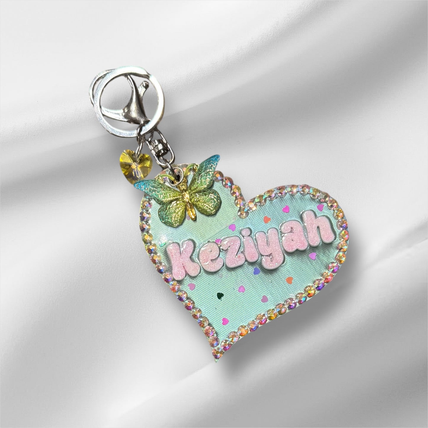 Heart of Diamonds Backpack / Luggage Tag