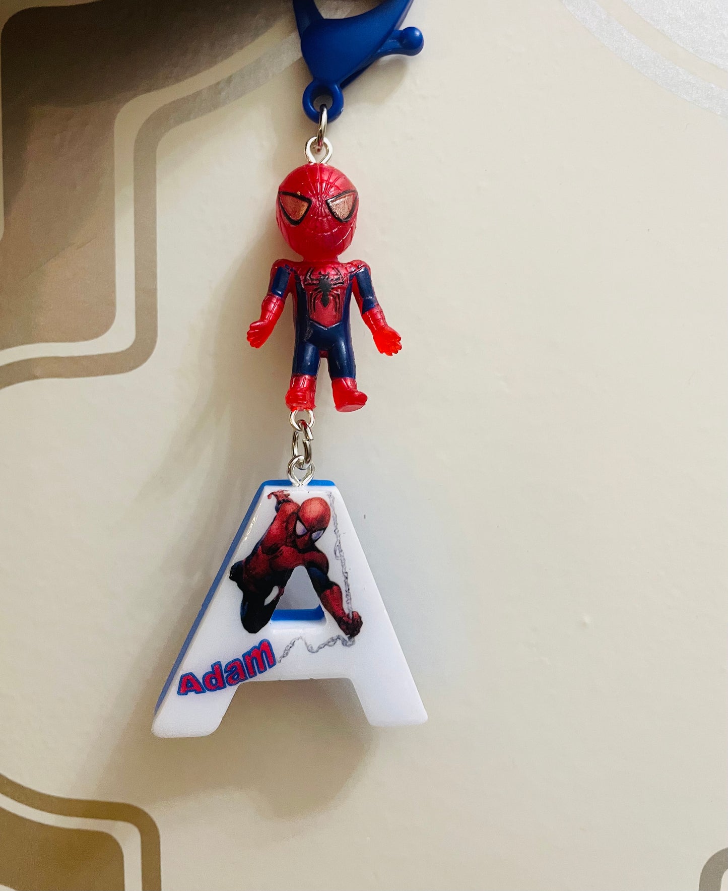 The Amazing Spiderman Backpack Tag