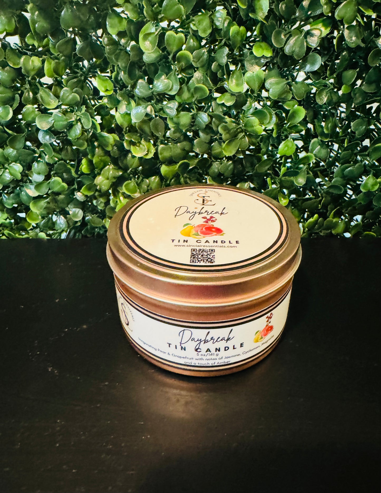 8oz Hand Poured Tin Candle