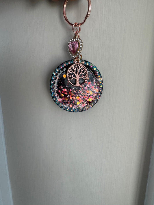 Tree of Life Sparkle Keychain
