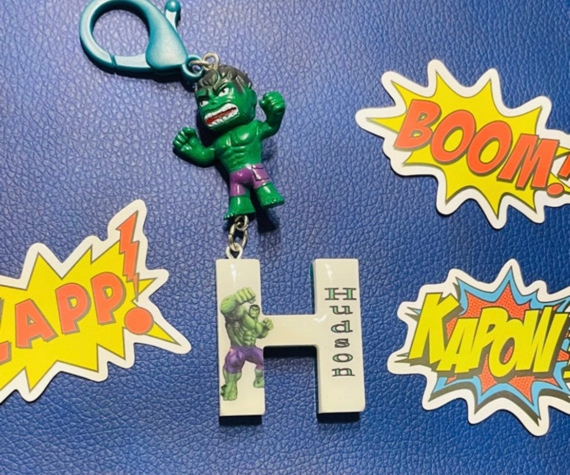 Hulk Backpack Tag