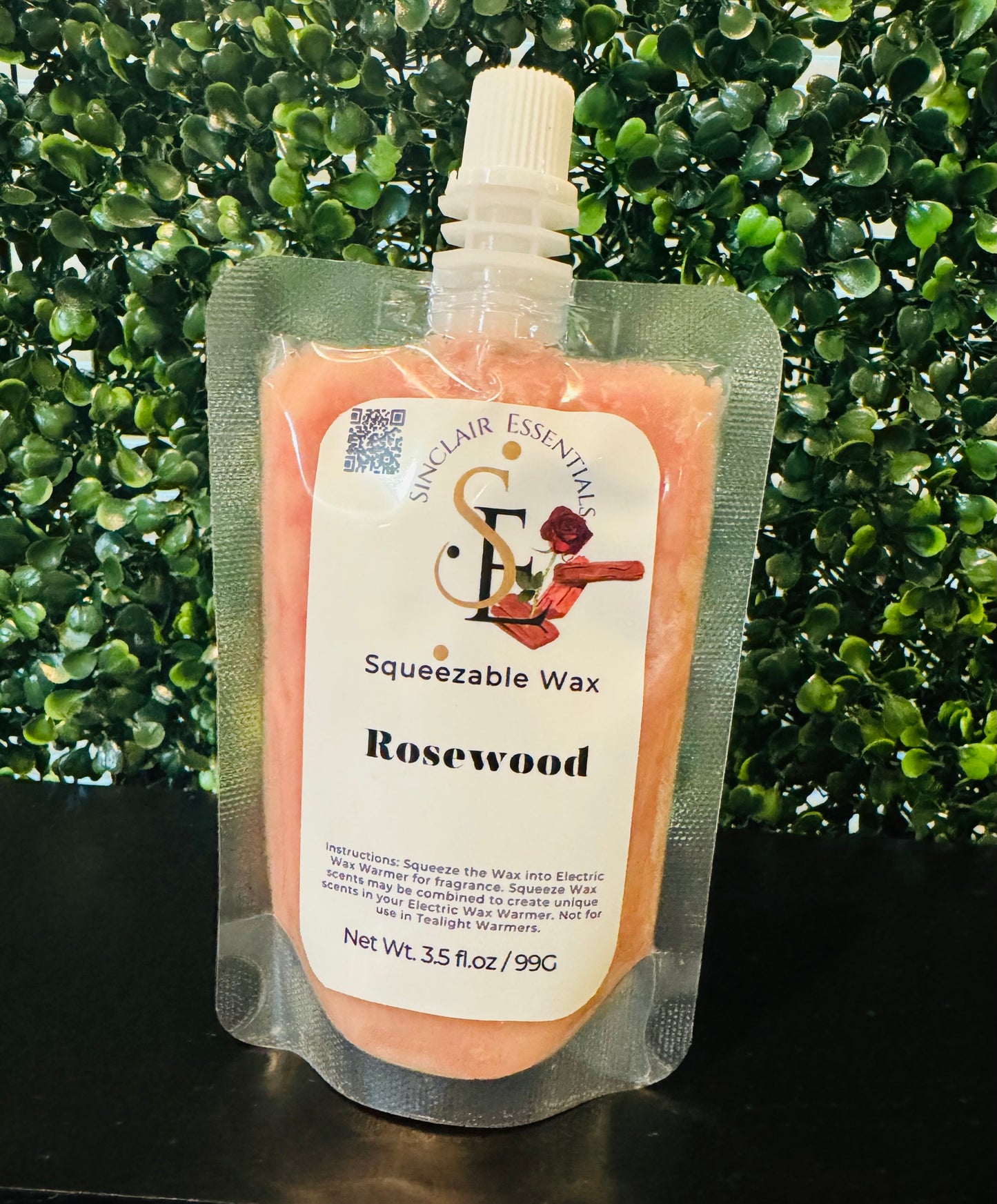 Rosewood Squeezable Wax