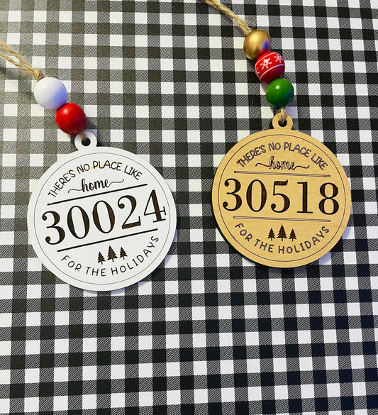 Zip Code Ornament