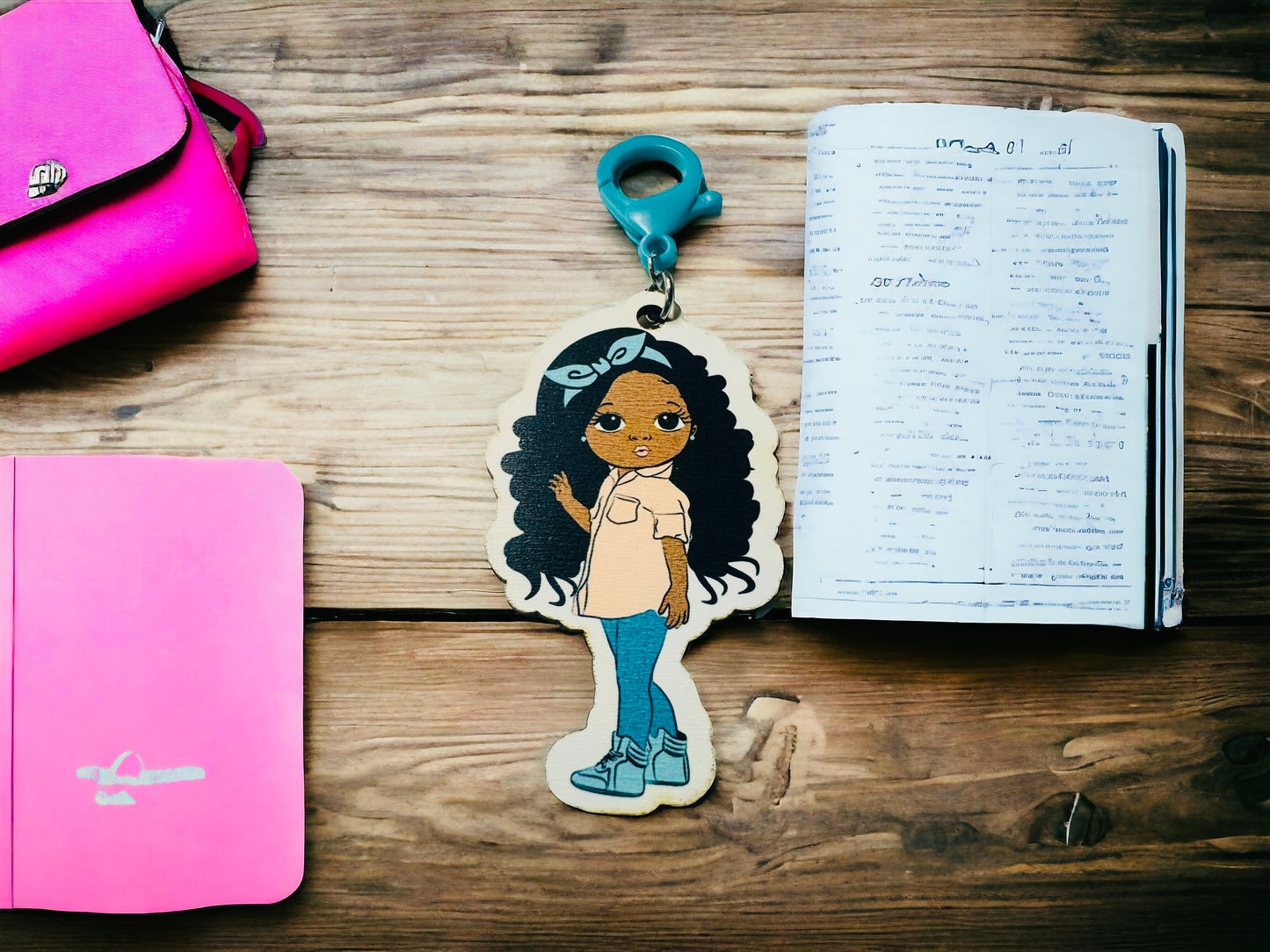 Girl Keychain