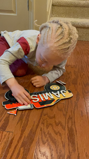 Monster Truck Name Puzzle