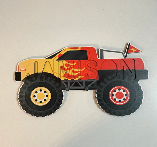 Monster Truck Name Puzzle